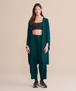 Mesh Stitch Knit Cardigan Jacket