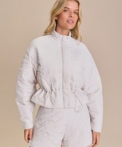 Breezy Nylon Quilted Jacket Jacket