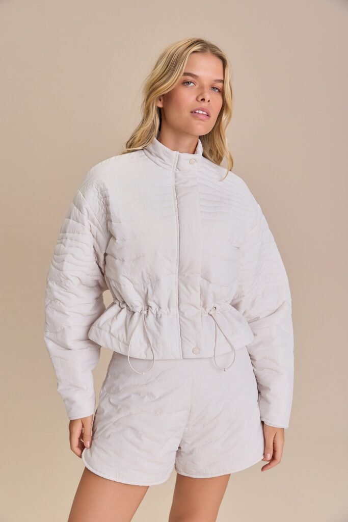 Breezy Nylon Quilted Jacket Jacket